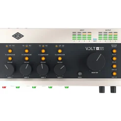 Universal Audio Volt 476P With Harbinger Studio Monitor Pair, Stands & Cables SM505