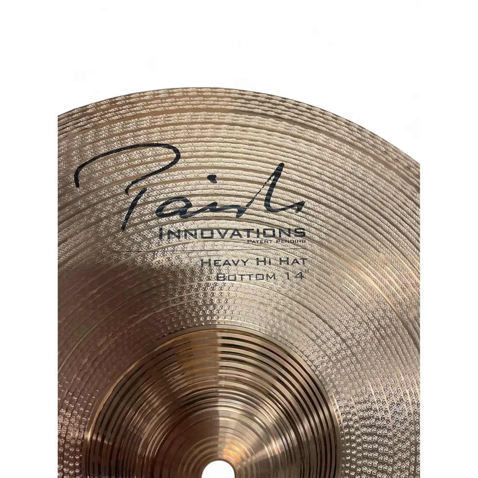 Used 2001 Paiste 14in INNOVATIONS HEAVY HI HATS Cymbal