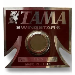 Used 1984 TAMA 4 piece SWINGSTAR VAN HALEN WRAP RED AND WHITE Drum Kit