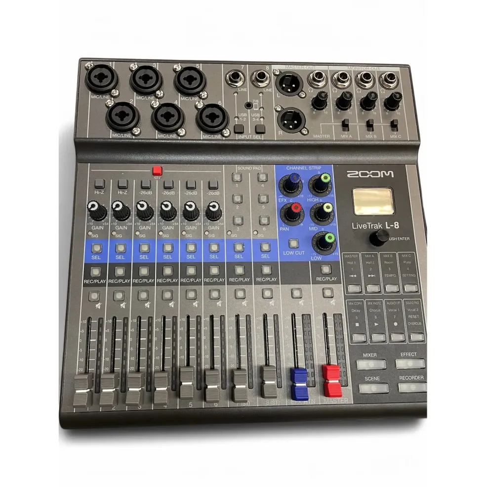 Used 2023 Zoom L8 MultiTrack Recorder