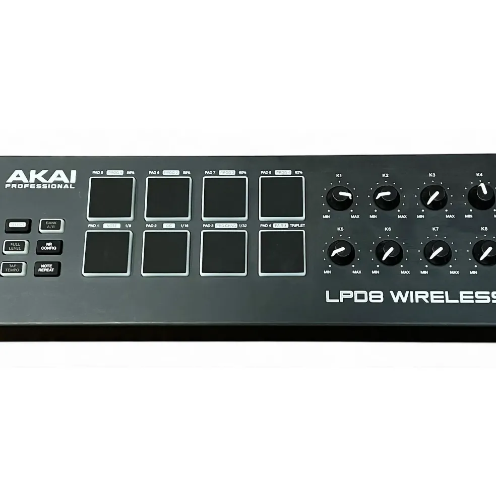 Used Akai Professional LPD8 WIRELESS MIDI Controller