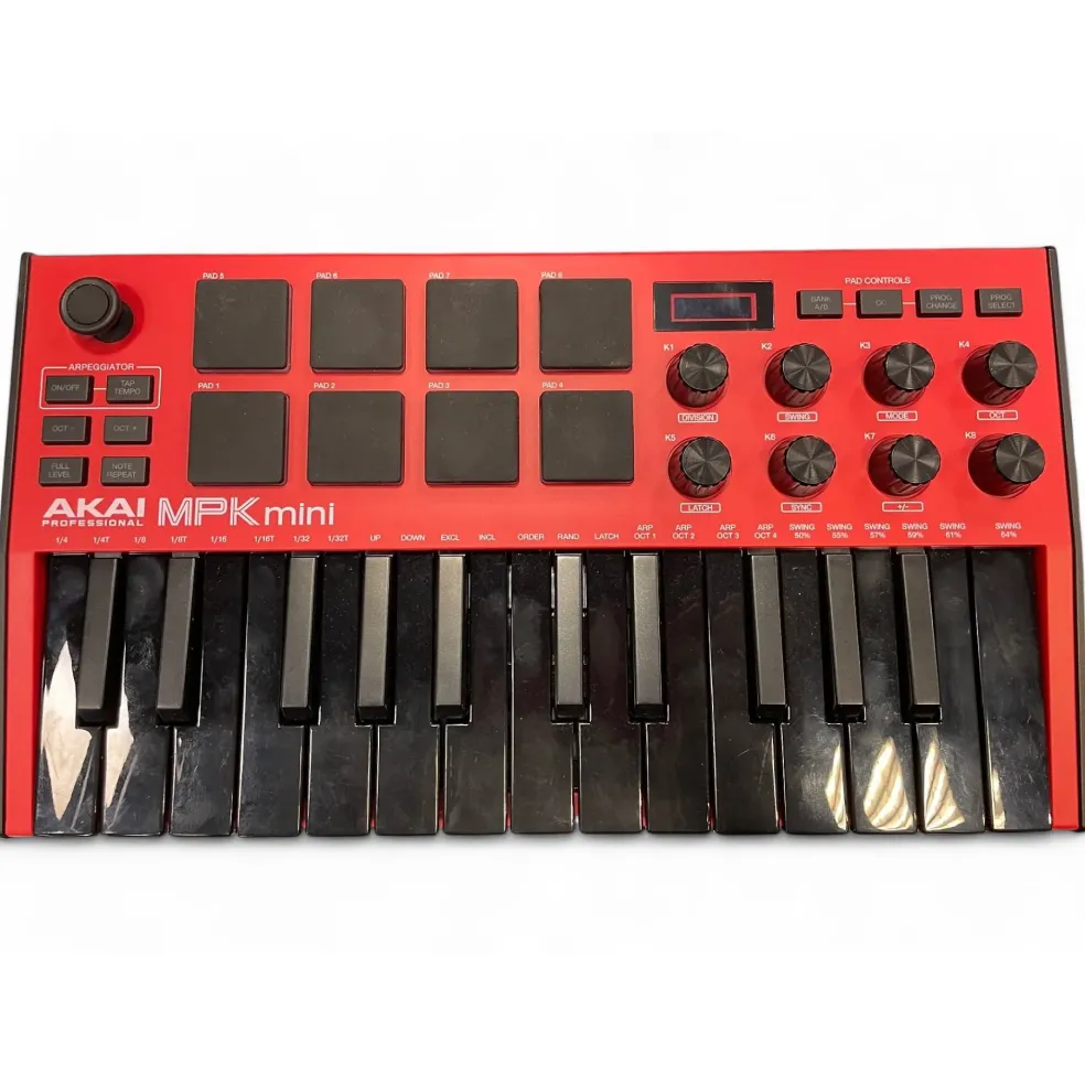 Used Akai Professional MPK Mini MIDI Controller