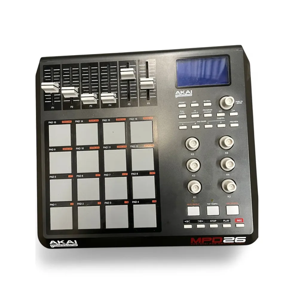 Used Akai Professional MPD26 MIDI Controller