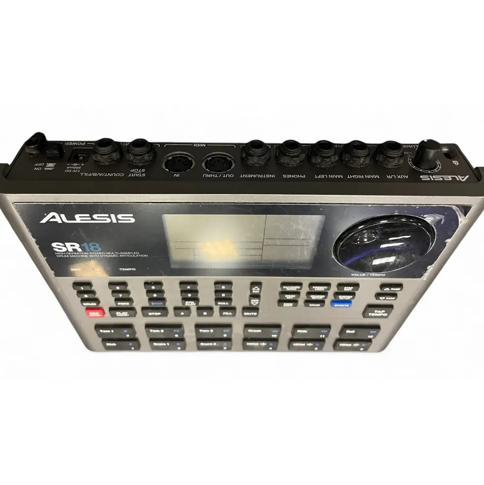Used Alesis SR18 Drum Machine