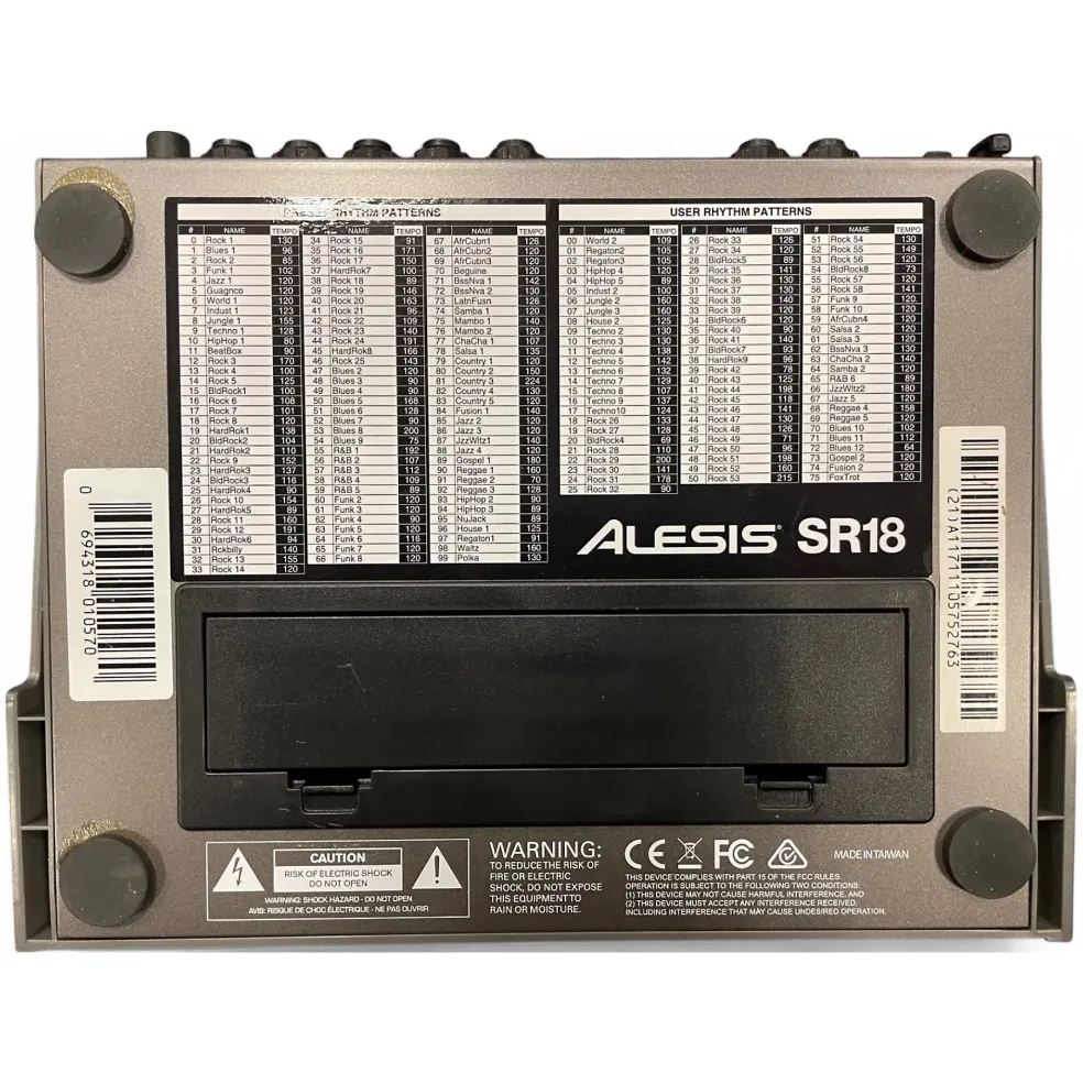 Used Alesis SR18 Drum Machine