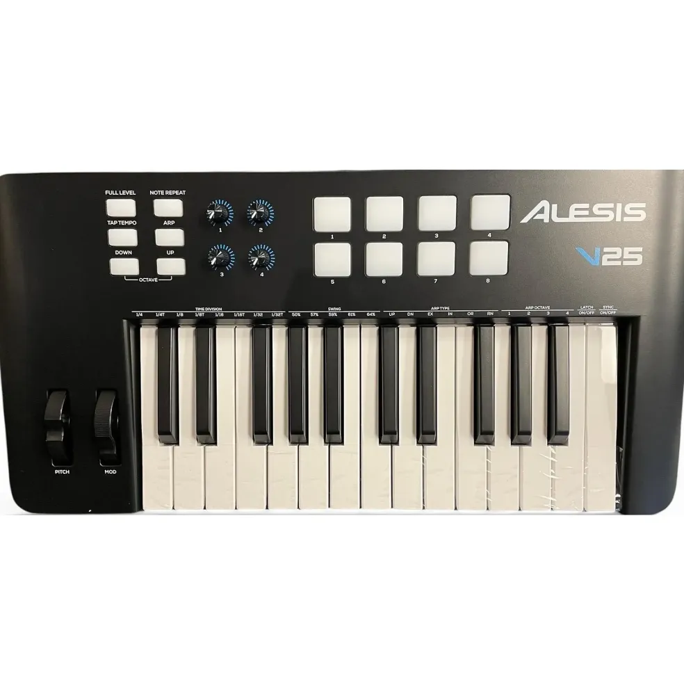 Used Alesis V25 MK II 25 Key MIDI Controller