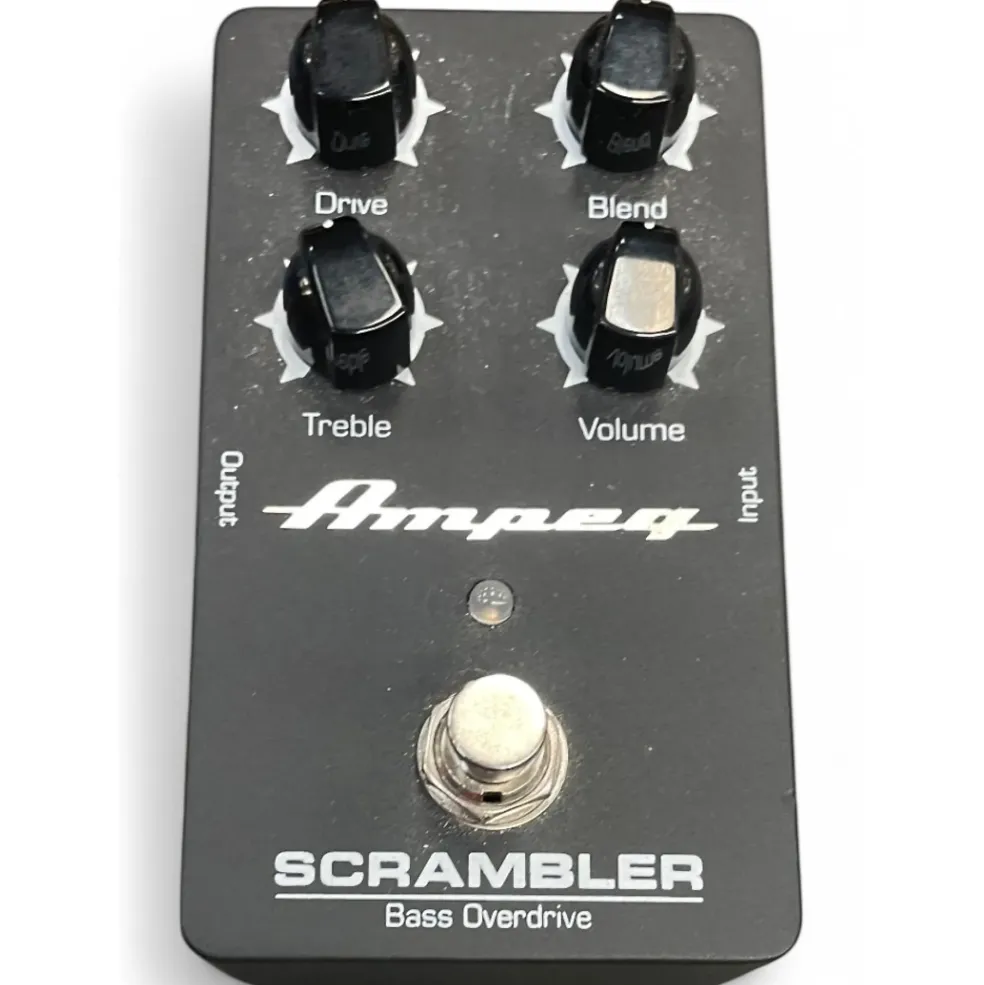 Used Ampeg BASS OVERDRIVE Bass Effect Pedal