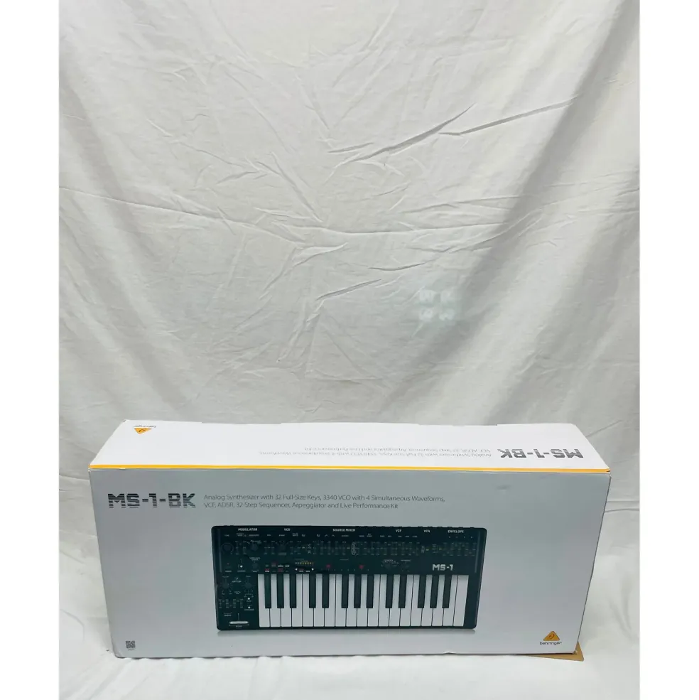 Used Behringer MS-1-BK W/ Keytar Handle Synthesizer
