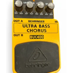 Used Behringer Ultra Bass Chorus BUC400 Bass Effect Pedal