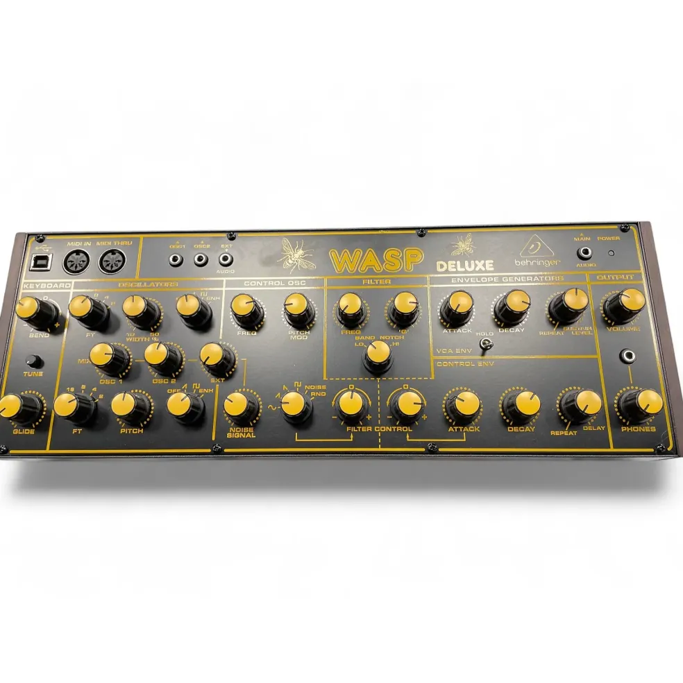 Used Behringer Wasp Deluxe Synthesizer