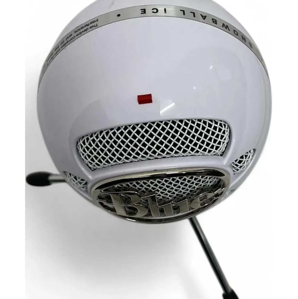 Used Blue Snowball USB Microphone