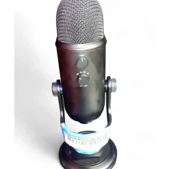 Used Blue YETI BLACKOUT USB Microphone