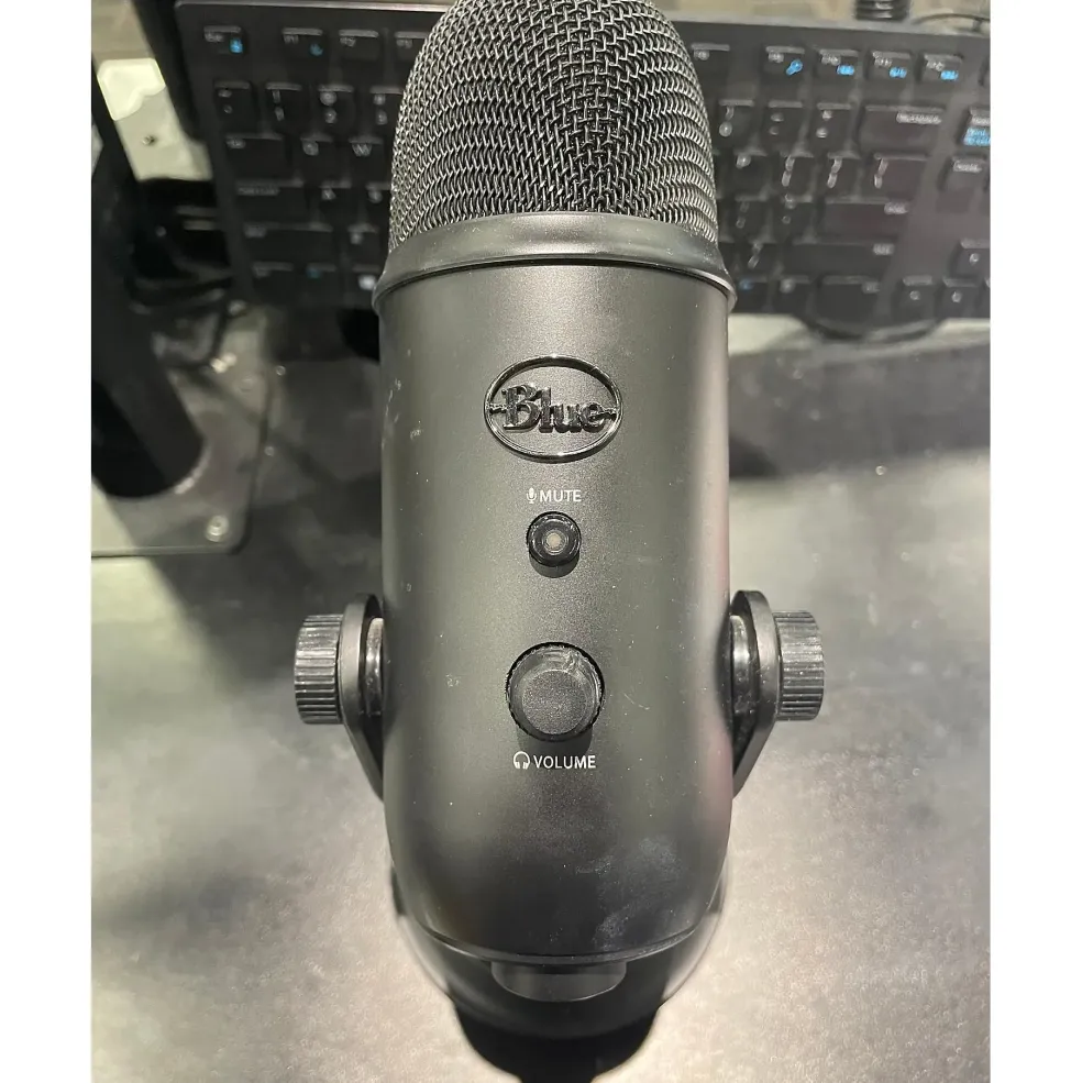 Used Blue YETI USB Microphone