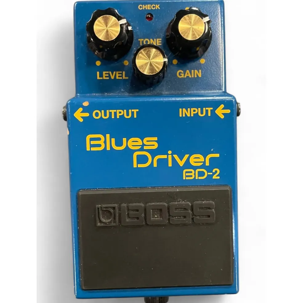 Used BOSS blues driver-2 Bass Effect Pedal