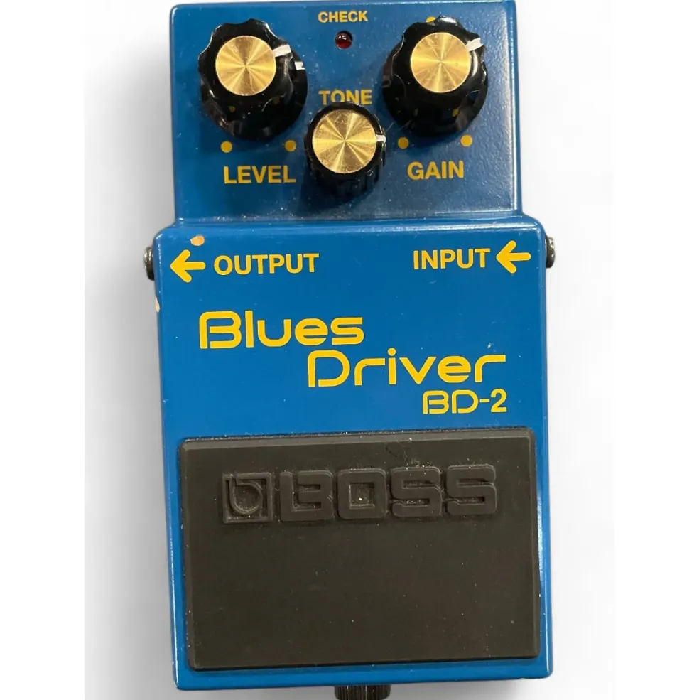 Used BOSS blues driver-2 Bass Effect Pedal