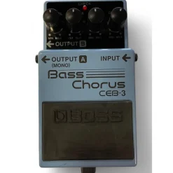 Used BOSS CE2B Bass Chorus Bass Effect Pedal