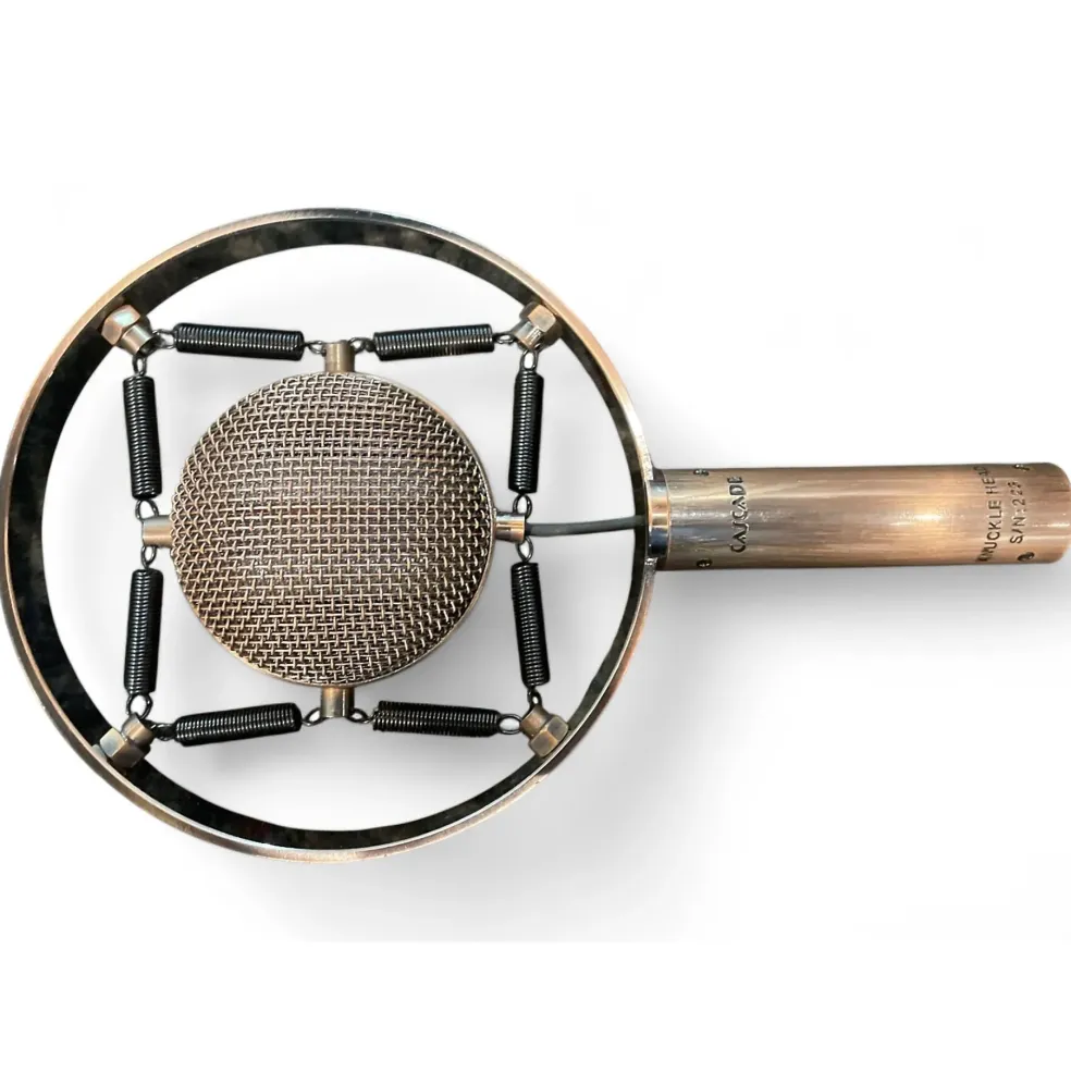Used Cascade Knucklehead Ribbon Microphone