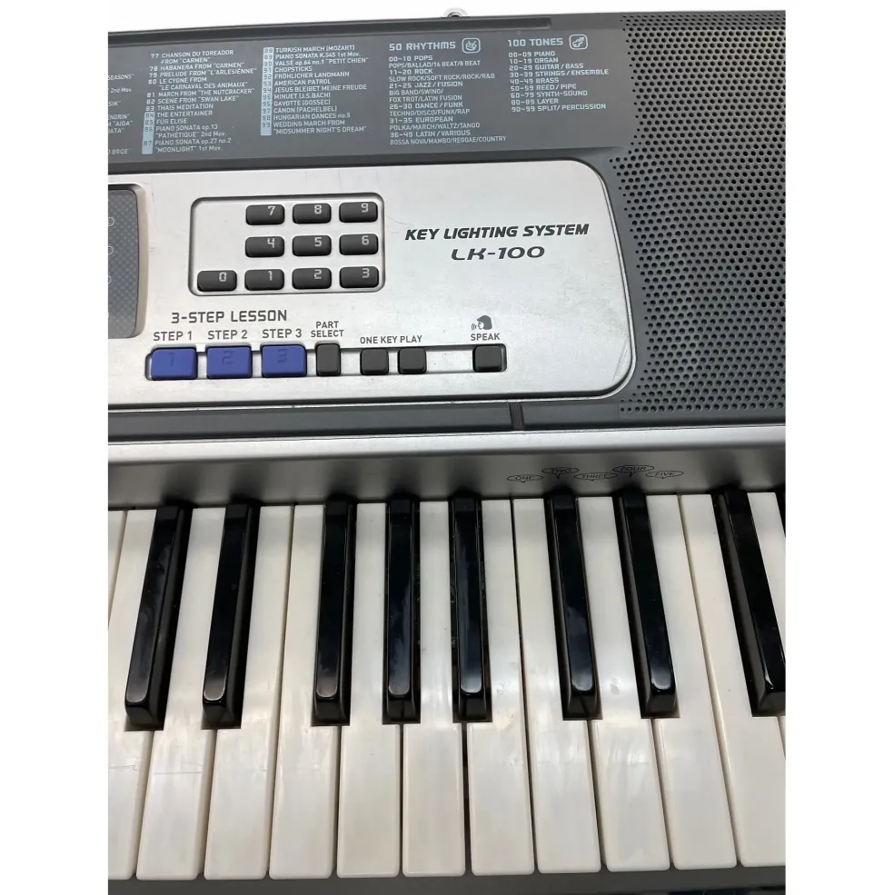 Used Casio LK100 Portable Keyboard