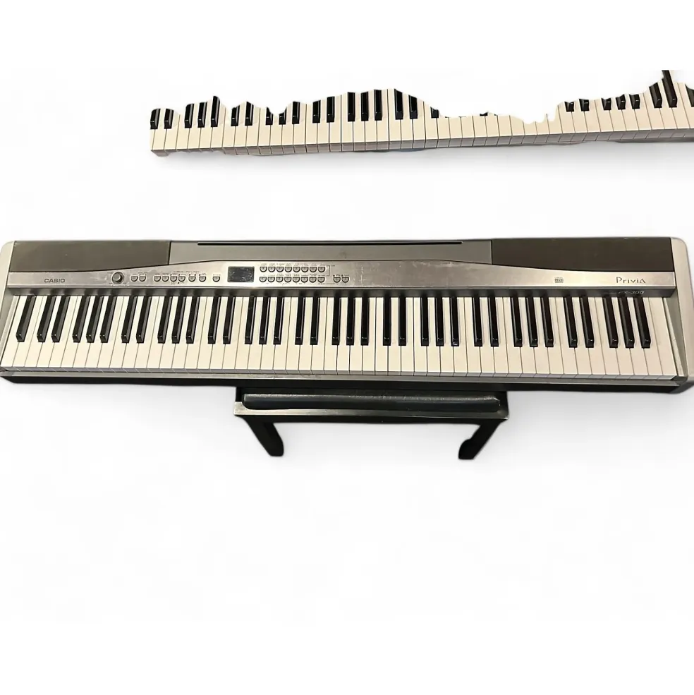 Used Casio PX300 Digital Keyboard 88 Key Digital Piano