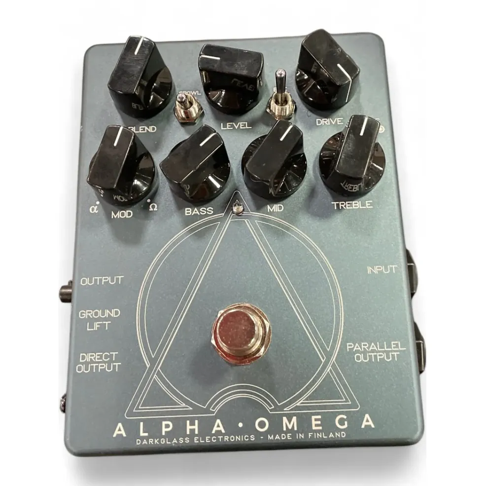 Used Darkglass ALPHA OMEGA Bass Effect Pedal