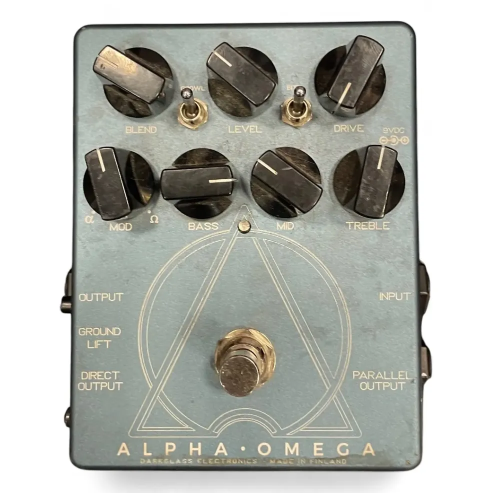 Used Darkglass Alpha Omega Bass Effect Pedal