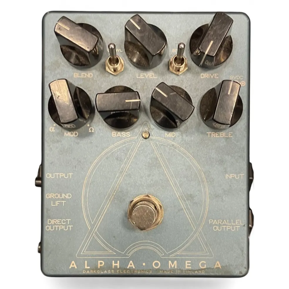 Used Darkglass Alpha Omega Bass Effect Pedal