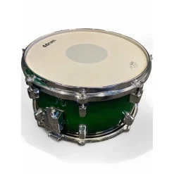 Used ddrum 6 Piece DOMINION BIRCH Ash Veneer Green Burst Drum Kit