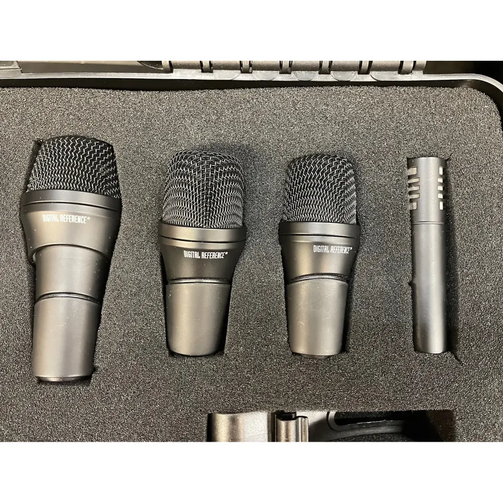 Used Digital Reference DRDK7 7 Piece Percussion Microphone Pack