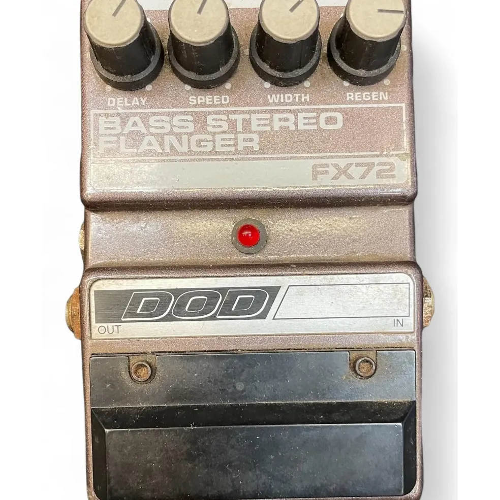 Used DOD FX72 Bass Effect Pedal