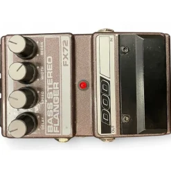 Used DOD FX72 BASS STEREO FLANGER Bass Effect Pedal