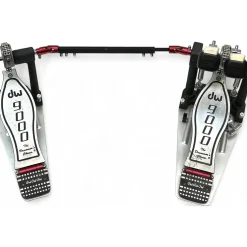 Used DW 9000 Series Double Double Bass Drum Pedal