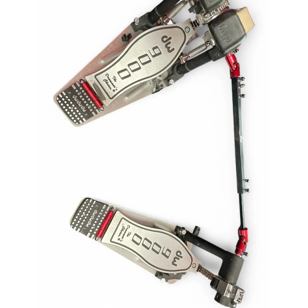 Used DW 5000 Series Double Double Bass Drum Pedal