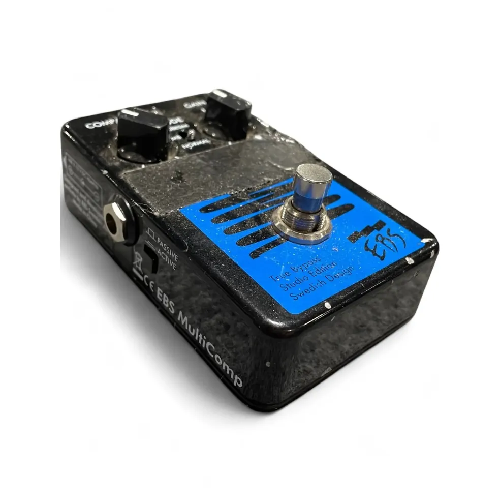 Used EBS Multicomp Compressor Bass Effect Pedal