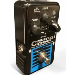 Used EBS MultiComp True Dual Band Compressor Bass Effect Pedal