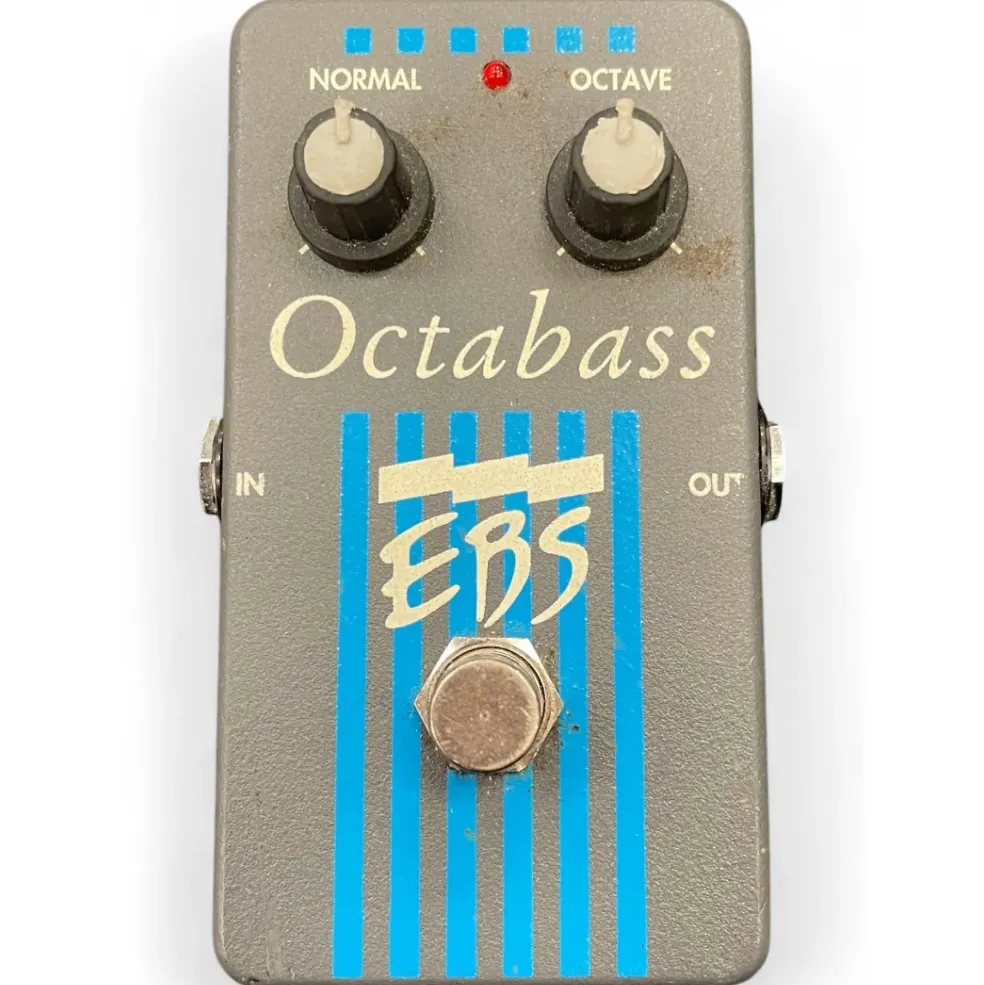 Used EBS Octabass Triple Mode Bass Octave Divider Bass Effect Pedal