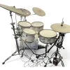 Used EFNOTE 7X White Sparkle Electric Drum Set