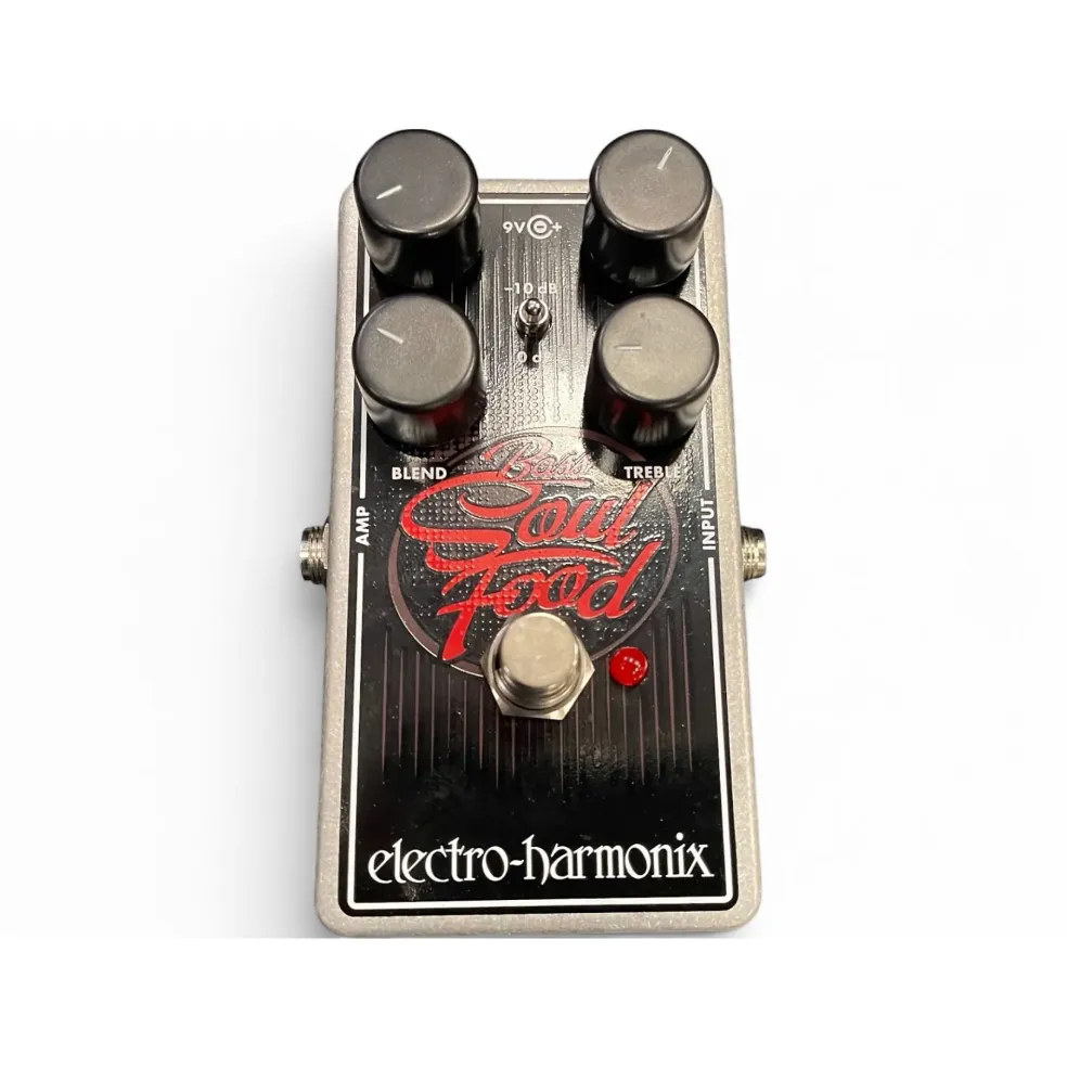 Used Electro-Harmonix Bass Soul Food Overdrive Bass Effect Pedal