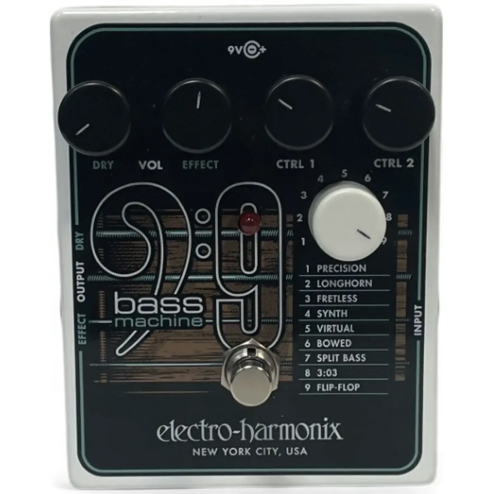 Used Electro-Harmonix Bass Clone Analog Chorus Bass Effect Pedal