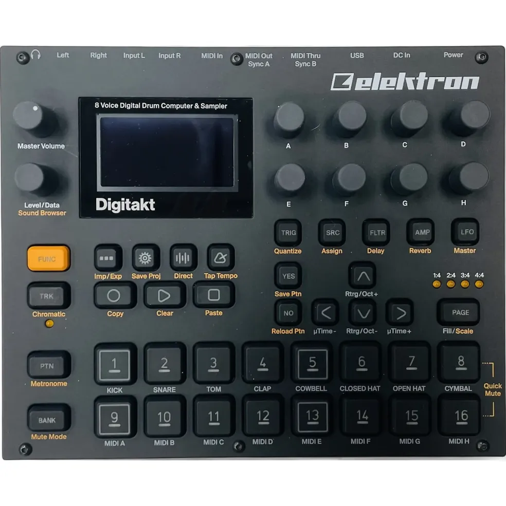 Used Elektron DIGITAKT Synthesizer