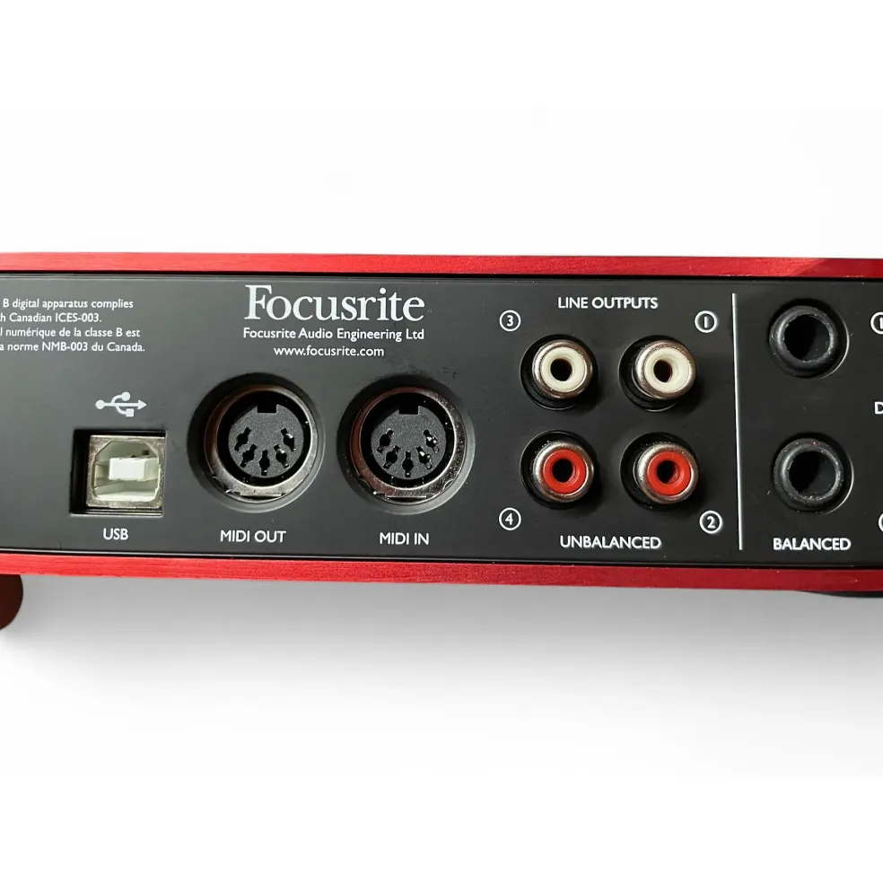 Used Focurite SCARLETT 2I4 GEN 2 Audio Interface