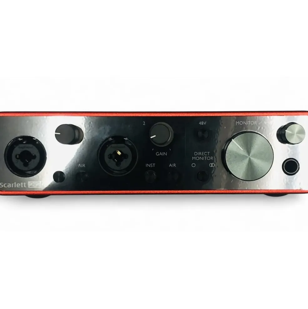 Used Focusrite Scarlett 2i2 Gen 3 Audio Interface