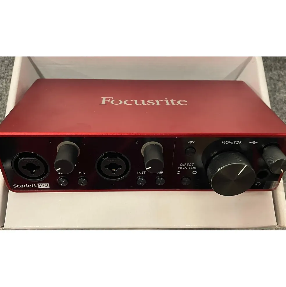 Used Focusrite Scarlett 2i2 Gen 3 Audio Interface