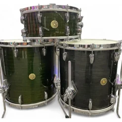 Used Gretsch Drums 5 piece 135th Anniversary Broadkaster Dark Emerald Green Drum Kit