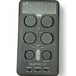 Used IK Multimedia Irig Pro Quattro Audio Interface