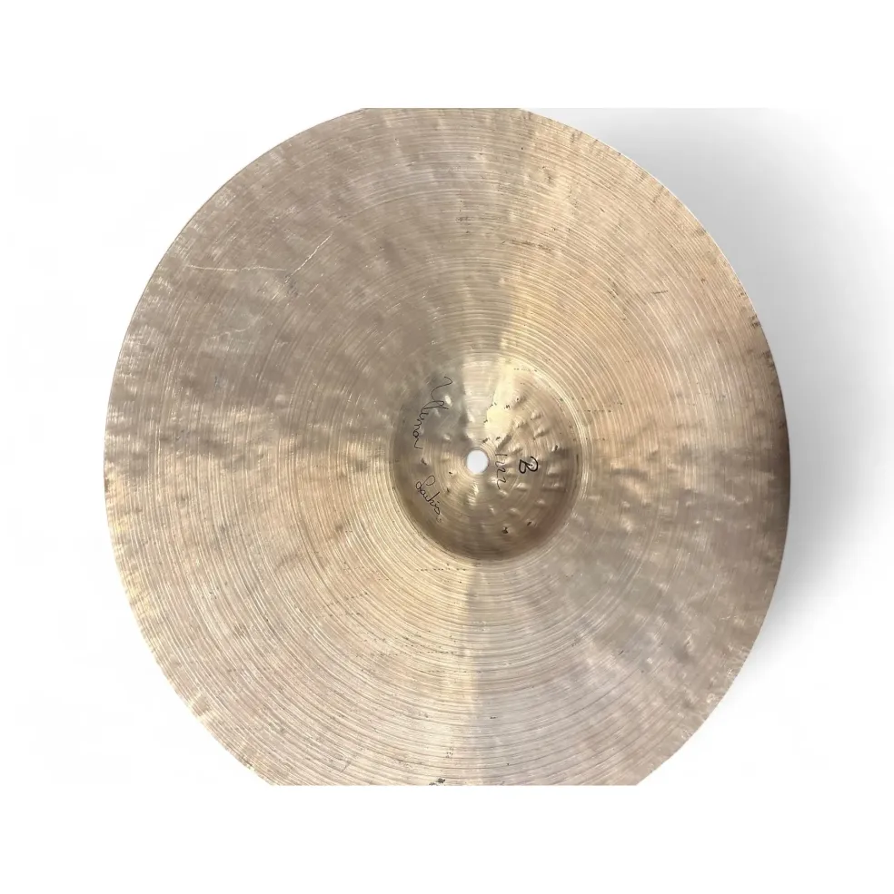 Used Istanbul Agop 16in 30th anniversary hi hat bottom Cymbal