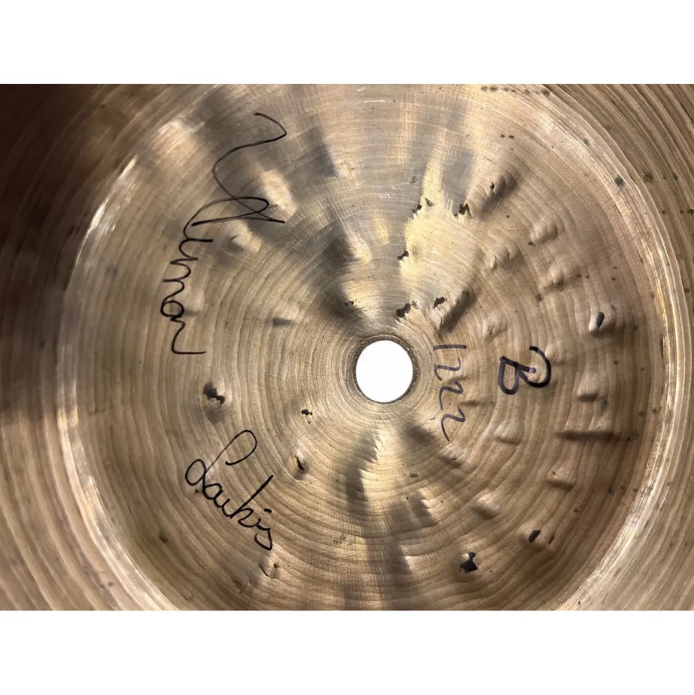 Used Istanbul Agop 16in 30th anniversary hi hat bottom Cymbal