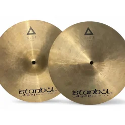 Used Istanbul Agop 13in Xist hihat pair Cymbal