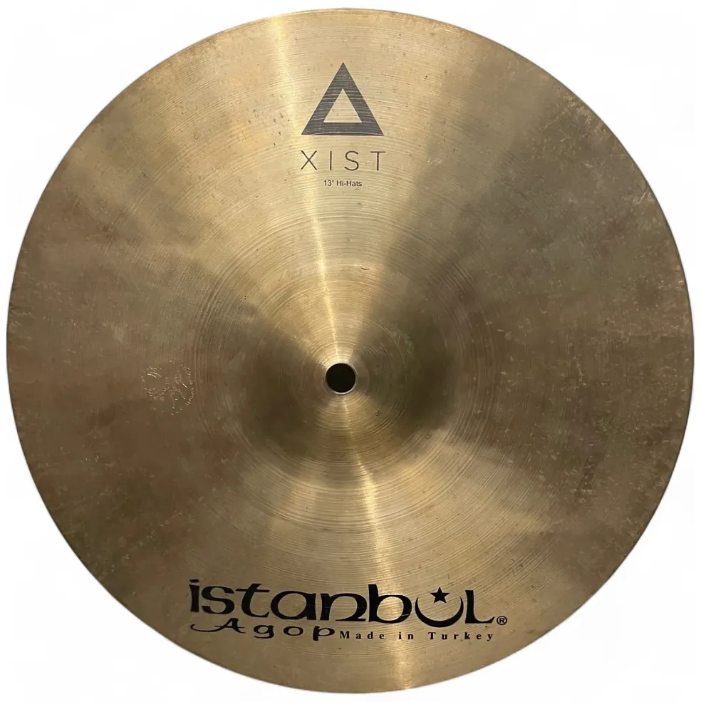Used Istanbul Agop 13in Xist hihat pair Cymbal