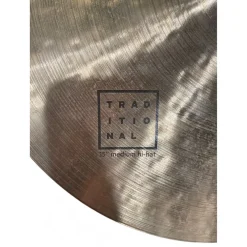 Used Istanbul Agop Traditional jazz 15” hi hats Cymbal