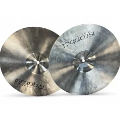 Used Istanbul Agop XIST HIGH HATS PAIR BRONZE Cymbal